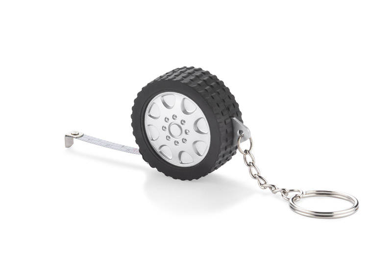 TIRE TAPE MEASURE KEY CHAIN